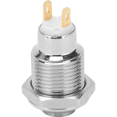 10-mm-Drucktaster aus wasserdichtem Edelstahl, 3-V-Momentanschalter zum Starten, wasserdichter Schütz, runder 3-V-DC-Steuerknopf (1/5)