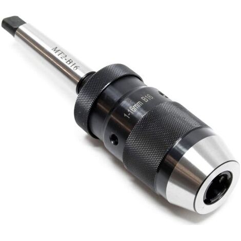 Mandrin de percage MK2- B16 avec plage de serrage 16mm Cône morse intégrée Adaptateur de mandrin