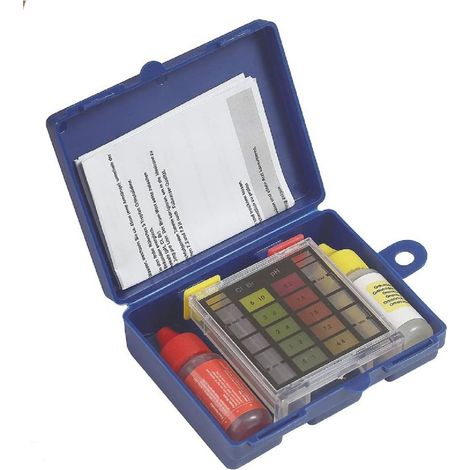 Chlor und pH Tropfen Testkit