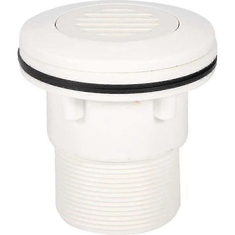 YMYNY Buse de jet de piscine, entrée d'aspiration d'eau, robinets de piscine de forme ronde, accessoires universels (couvercle de filet), blanc (1/3)