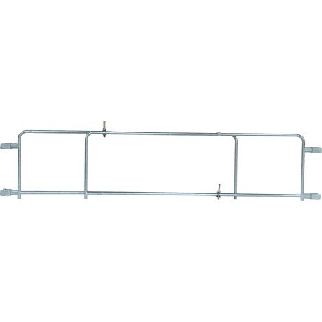 M49 Garde-corps monobloc haut 0.50m - sans plinthe - réglable