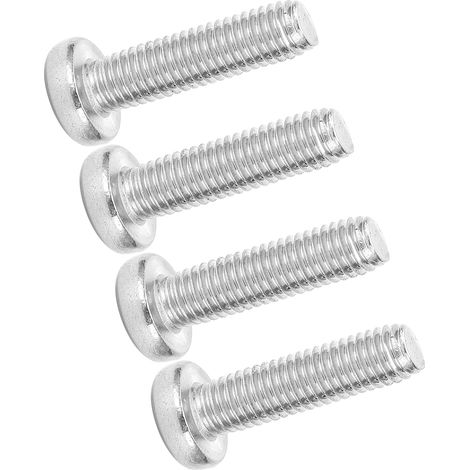 100 vis cruciformes en acier inoxydable 304 argentées à tête cylindrique M5, 20 mm - Outils de quincaillerie (1/5)