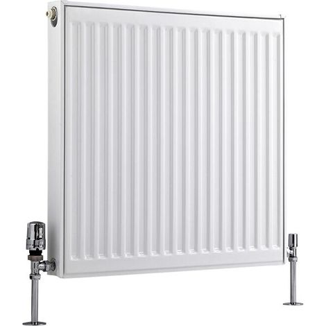 Radiateur Horizontal À Panneaux – Blanc – Type 11 – 60 x 60cm – Eco