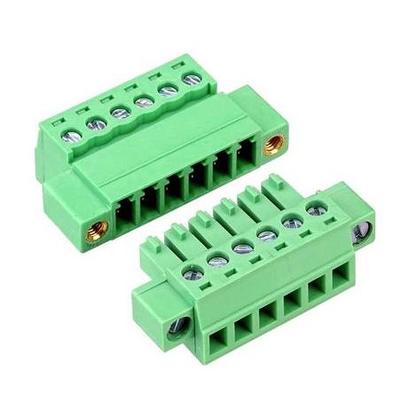 DONAU ELEKTRONIK H381-06 CONNECTEUR FLEXIBLE: 0.08-1.5 MM² RIGIDE: - NOMBRE DE PÔLES: 6 1 PC(S)