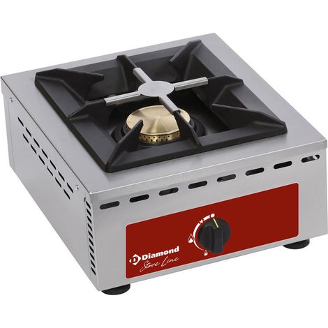 Réchaud de table 1 feu vif- 7 kw - Diamond