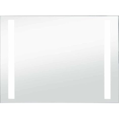 vidaXL Specchio da Parete a LED per Bagno 100x60 cm (1/5)