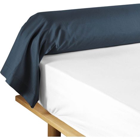 Taie de Traversin "Lina" 85x185cm Bleu (1/4)