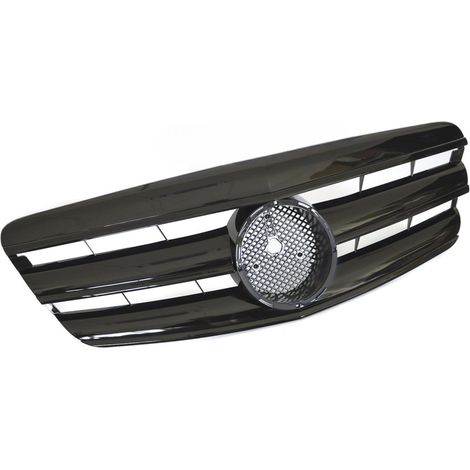 Grille calandre Mercedes classe S W221 de 2005 a 2009 Noir-42695386 (1/4)