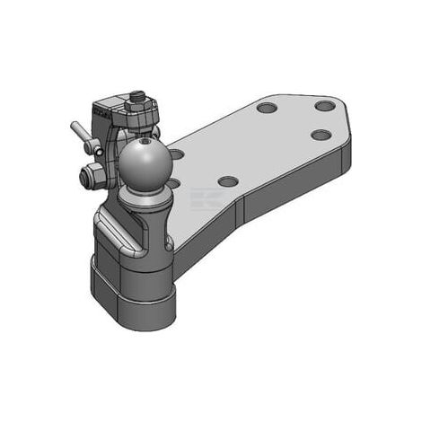Gancio di traino K50 L con dispositivo di bloccaggio per 45-55 mm (TP) SCHARMÜLLER 00522150A02