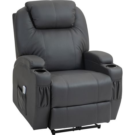 Elektrischer Relaxsessel mit Massagefunktion und Liegefunktion MODENUIT (1/5)