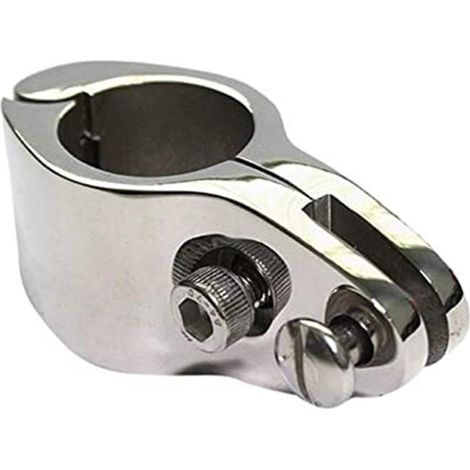 Accessoires d'auvent Marin en Acier Inoxydable 316, 22mm, 25mm, 30mm, 32mm, avec Collier de Serrage à Boulon (1/5)