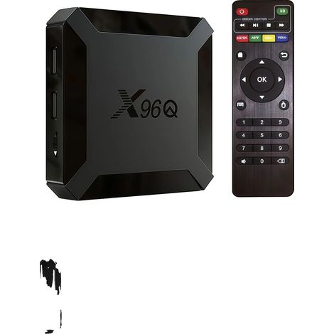 Decodificador, 4K Ultra HD, sistema operativo Android 10, 2 GB de RAM, 16 GB de ROM, enchufe europeo de 100 V-240 V. (1/2)
