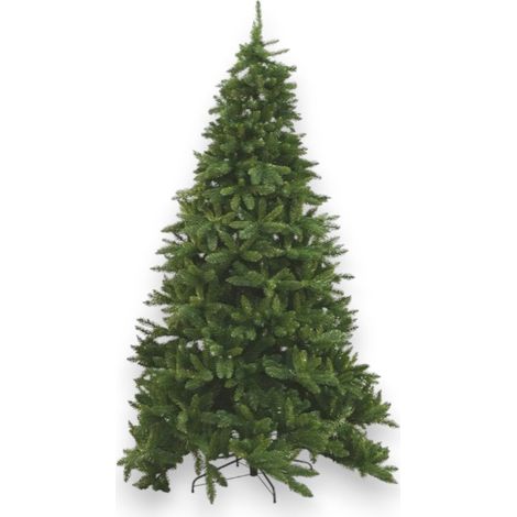 Albero di natale abete verde in PVC Baviera - Altezza 240 cm - 2371 rami (1/4)
