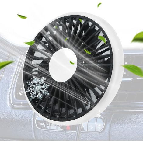 Ventilateur Voiture USB Dispositif De Refroidissement réglable 3 (1/5)