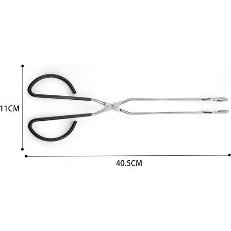 Pince à viande en acier inoxydable, pince pour cuisine, cuisson, pain, barbecue, gril, coupe-aliments, ciseaux multifonctions (1/5)
