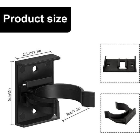 20 pièces Clip pour Plinthe Cuisine 30-31 mm/ 1,18-1,22 Pouces de Diamètre Fort Support Clips Plinthe Cuisine pour armoires de Cuisine, Pieds de lit