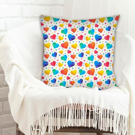 Housse de coussin sans coussin lavable pour canapé chambre à coucher salon décoration de la saint-valentin (1/5)