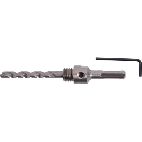 Makita Aufnahmeschaft SDS-plus 22-32mm + Steinbohrer, für Mehrzwecklochsägen, Ø 22 - 32 mm, Steinbohrer