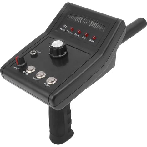 Détecteur de métaux portatif, profondeur de 15 mètres, pour or, argent et cuivre. Portée de 1000 m. Alimentation 100-240 V (prise européenne). (1/5)