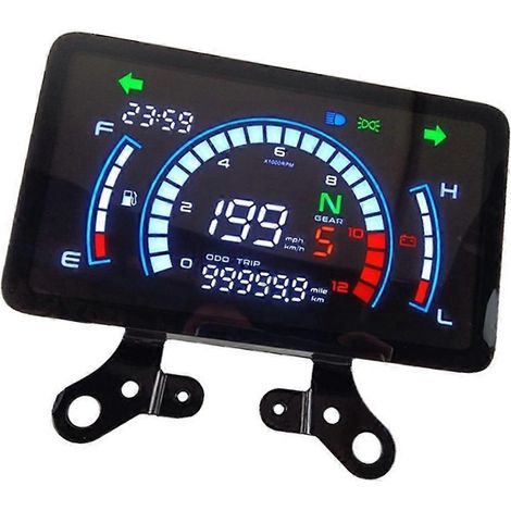 Tableau de bord numérique pour moto avec compteur de vitesse, lecture précise pour 150 3.0 (1/4)