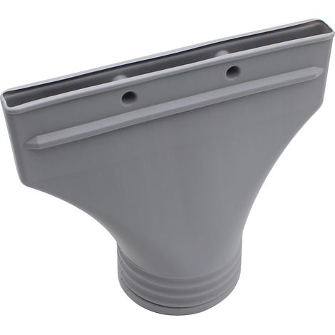 Adaptateur de Tuyau d'Évacuation pour Climatiseur Mobile, Connecteur Plat pour Fenêtre, Adaptateur de Fenêtre pour Climatiseur, Hotte, Sèche-linge, 22x25x2 cm, Gris (1/5)