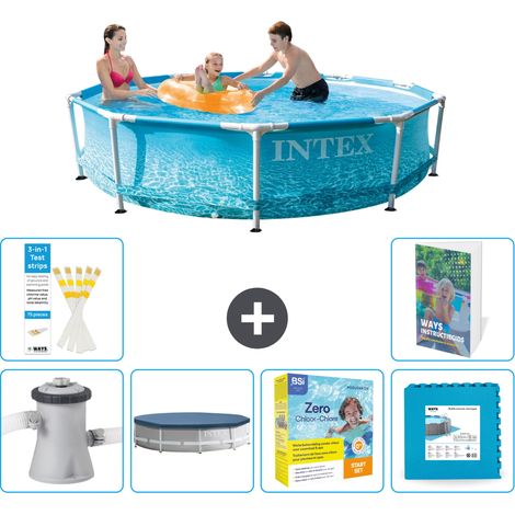 Frame Pool Rund - 305x76 cm - 7-teilig S276