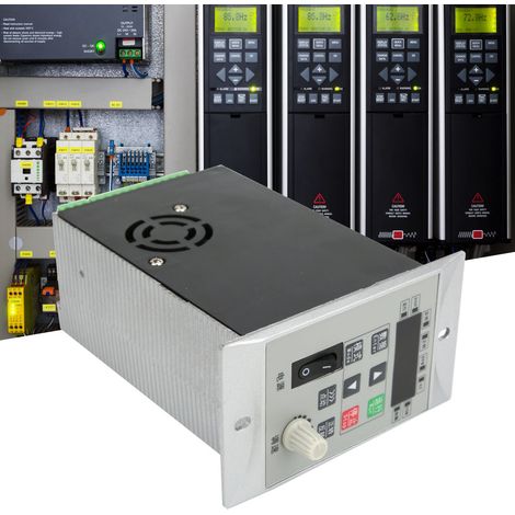 Convertisseur de fréquence monophasé 120 W 220 V, variateur de fréquence (VFD), contrôleur de vitesse pour micromoteur. (1/5)