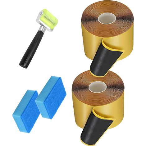 Ruban adhésif en butyle imperméable multifonction pour réparer les fuites dans les aquariums et les structures extérieures (1/5)