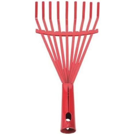 Professional garden rake with ergonomic carbon steel handle for efficient tillage, effective soil preparation, manual rake (1/5)
