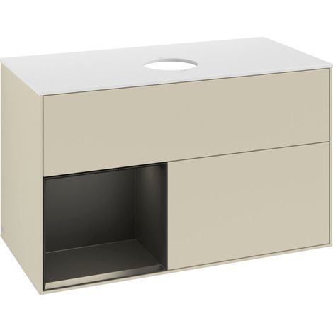 Villeroy & Boch GA11PDHJ Armoire sous-lavabo Finion GA1