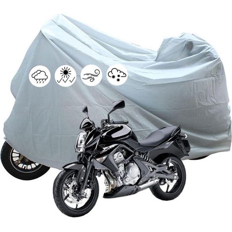 Bâche moto imperméable et résistante aux UV, taille 230x130cm (1/5)