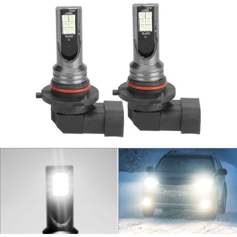 DC12V-24V 6000K 800LM 3030-12LEDs 9005 Scheinwerfer IP68 Fahrlicht (1/5)