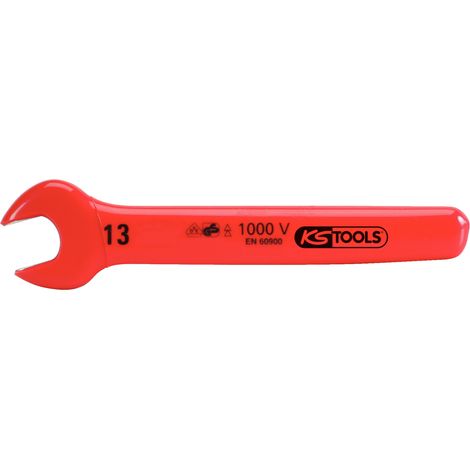 KS Tools - Clé à fourche plate isolée, Ø27 mm - 117.1527