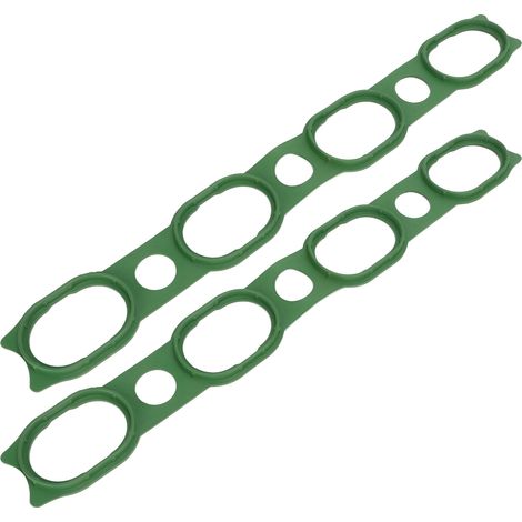 Grüne Ansaugkrümmerdichtung aus Gummi, Ersatzsatz 94811014501 für Porsche Cayenne 4.5L V8 2003-2006, Motordichtungssatz. (1/5)