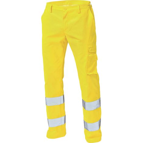 Pantaloni ad Alta Visibilita Siggi  Gialli Giallo L