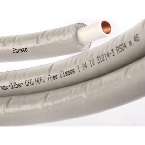 50 x TUBE EN CUIVRE MULTICOUCHE REVÊTU D'UNE COUCHE Dimensions : Diam. 20x2