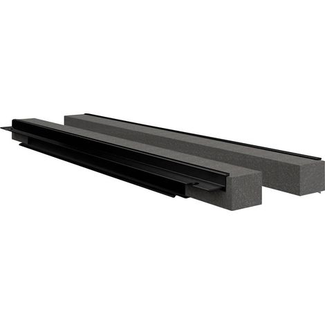 Rittal VX 8618.812 Profilo per introduzione cavi Alluminio 4 pz.