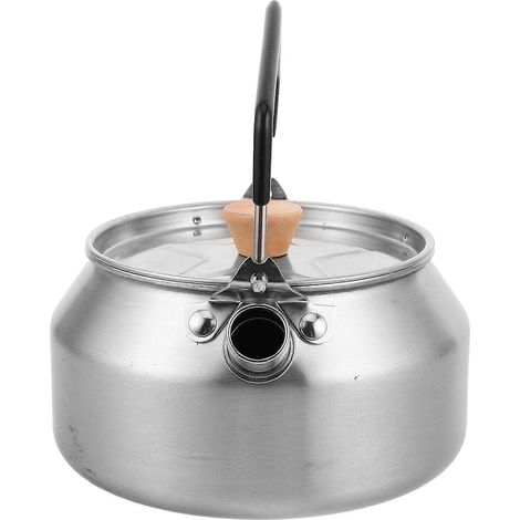 Bouilloire de camping pour faire bouillir rapidement de l'eau (1 L) - Sûre, compacte, pratique et durable (1/5)