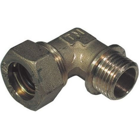GOMITO A 90°   O-RING MASCHIO CONICO  TIEMME 1/2 x 12