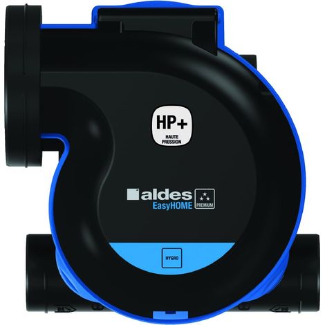 Aldes – VMC simple flux hygroréglable EasyHOME Premium HP+ RE2020 – Débit max adapté RE2020 – Silencieuse pour grandes maisons – Installation complexe
