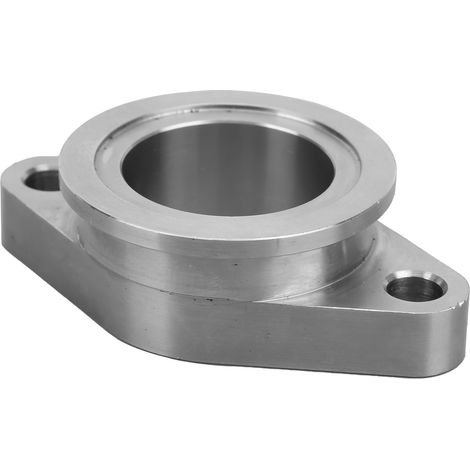 Turbinenflansch-zu-Verteiler-Adapter mit 2 Schrauben, 38-mm-V-Band-Wastegate-Anschluss (MVS), kompatibel mit den meisten Ventilen (1/5)