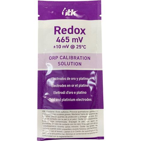 Solution Tampon Redox 465mV et 650 mV Piscimar Redox 465 mV