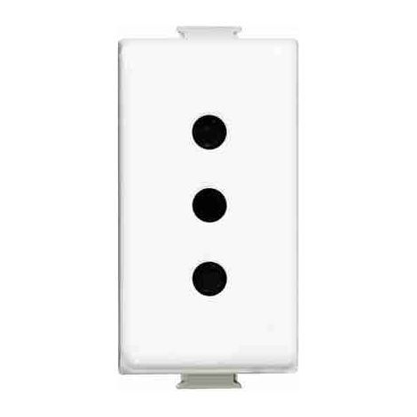 Enchufe estándar italiano BTIAM5113, 250 V CA, 2 polos + transformador, 10 A