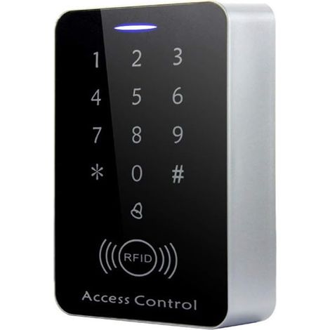 RFID Clavier de contrôle d'accès de porte d'entrée de proximité à proximité 125KHz RFID lecteur de carte d'identité tactile clavier pour système de sécurité d'entrée de bureau à domicile (1/5)