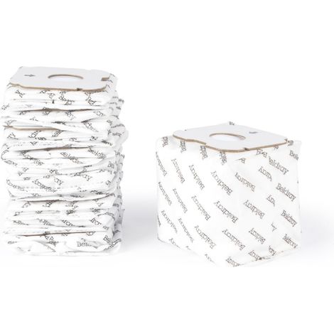 Lot de 10 Sacs d'aspirateur compatibles avec aspirateur sans Fil Airgo, capacité de 700 ML, faciles à remplacer, Parfaits pour Les Personnes souffrant d'allergies (1/5)