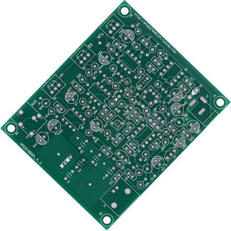 Kit de récepteur radio aéronautique bricolage, 118-136MHz AM, antenne VHF, taille de PCB 9,2x7,5cm, vert (1/5)