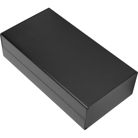 Boîtier en aluminium, boîte de jonction pour circuit imprimé, accessoires électriques, couleur noir sable, dissipation thermique pour GPRS (1/5)