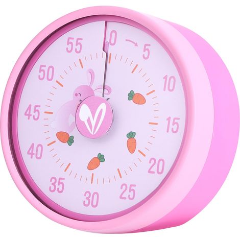 Minuteur de Cuisine Mécanique et Magnétique, Alarme Forte, Minuteur Aimanté, Timer Cuisine pour Ecole, Salle de - MMCD-ZGL-05458 (1/5)
