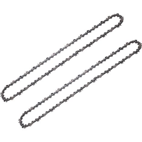 2PCS Chaîne de Tronçonneuse 72 Maillons, 0.05in Remplacement pour Husqvarna 33 44 45 50 51 55 57 133 154 234 238 (1/5)