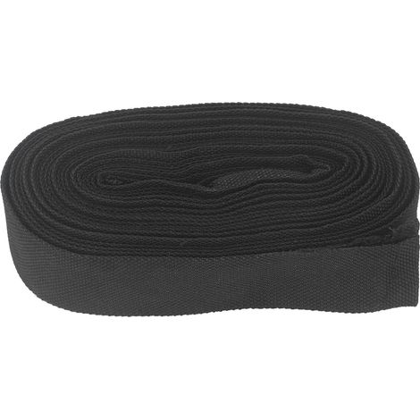 Manchon de protection pour torche TIG en nylon résistant à la chaleur, gaine câble soudure 4cm x 7.5m noir (1/5)